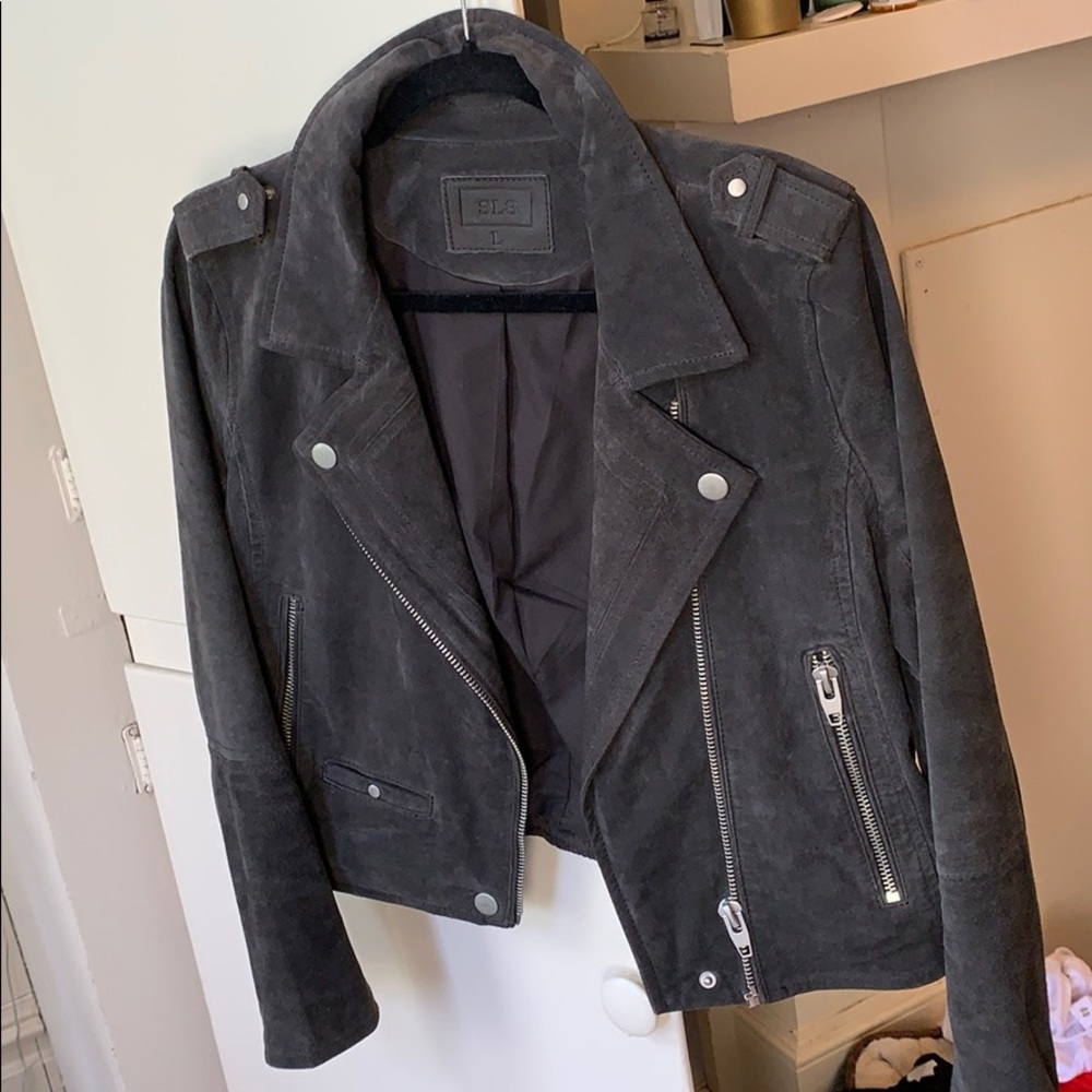 Leather/suede jacket